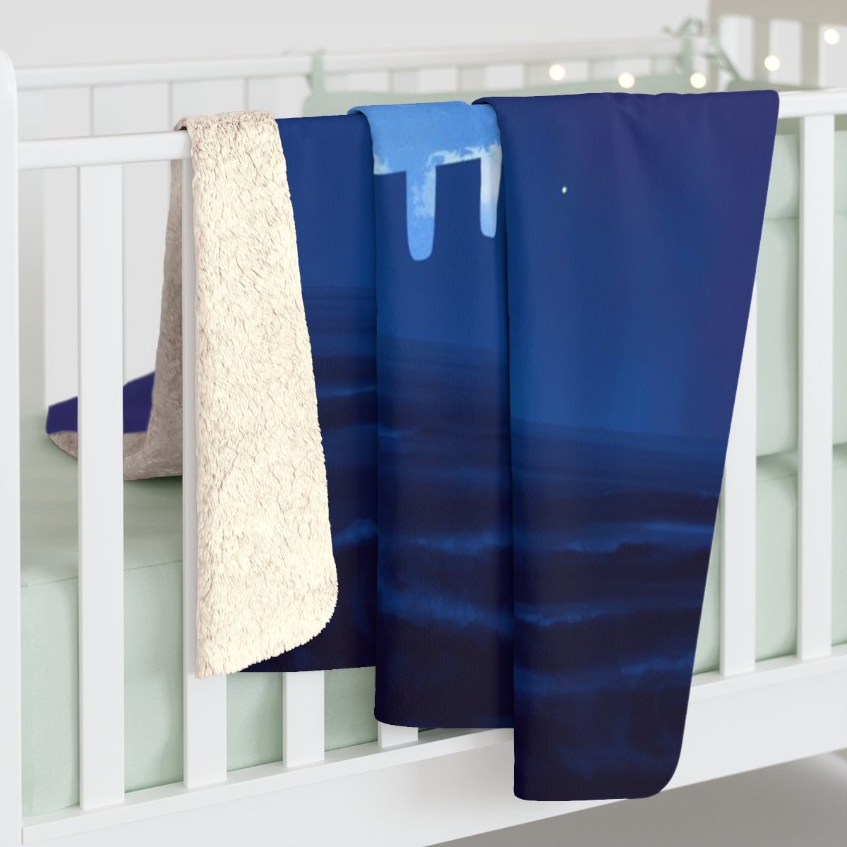 Rare Surrealist Bird - supersoft blanket for art lovers