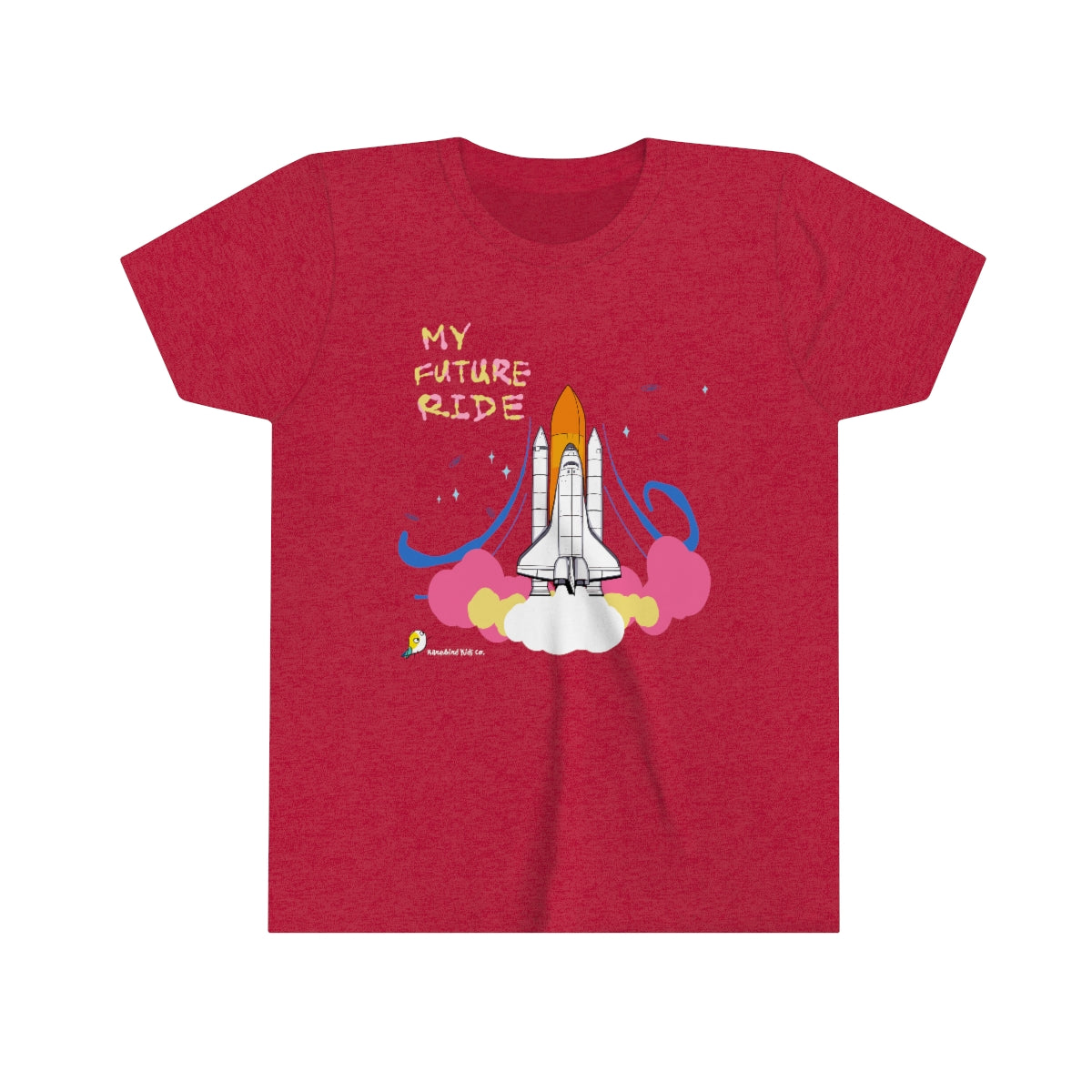 My Future Ride – space shuttle youth t-shirt for STEM inspiration