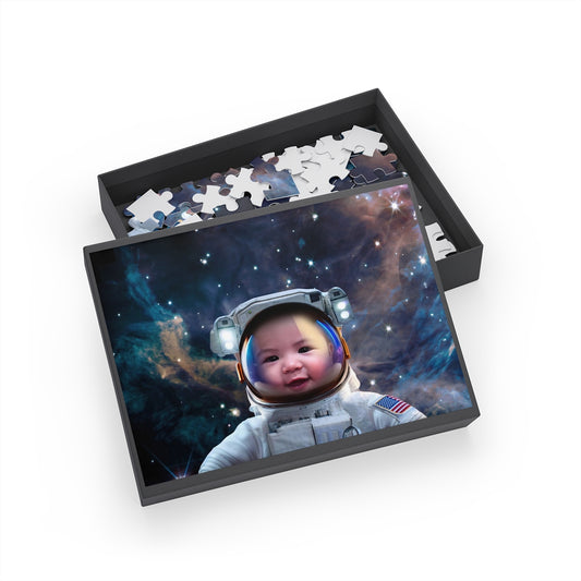 Spacekid Dream Portrait - personalized puzzle