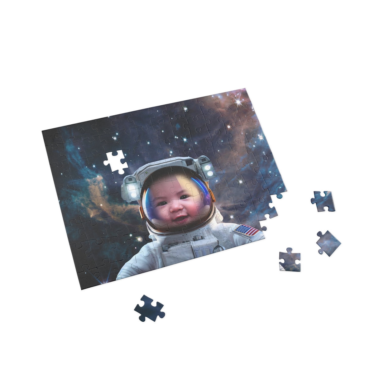 Spacekid Dream Portrait - personalized puzzle