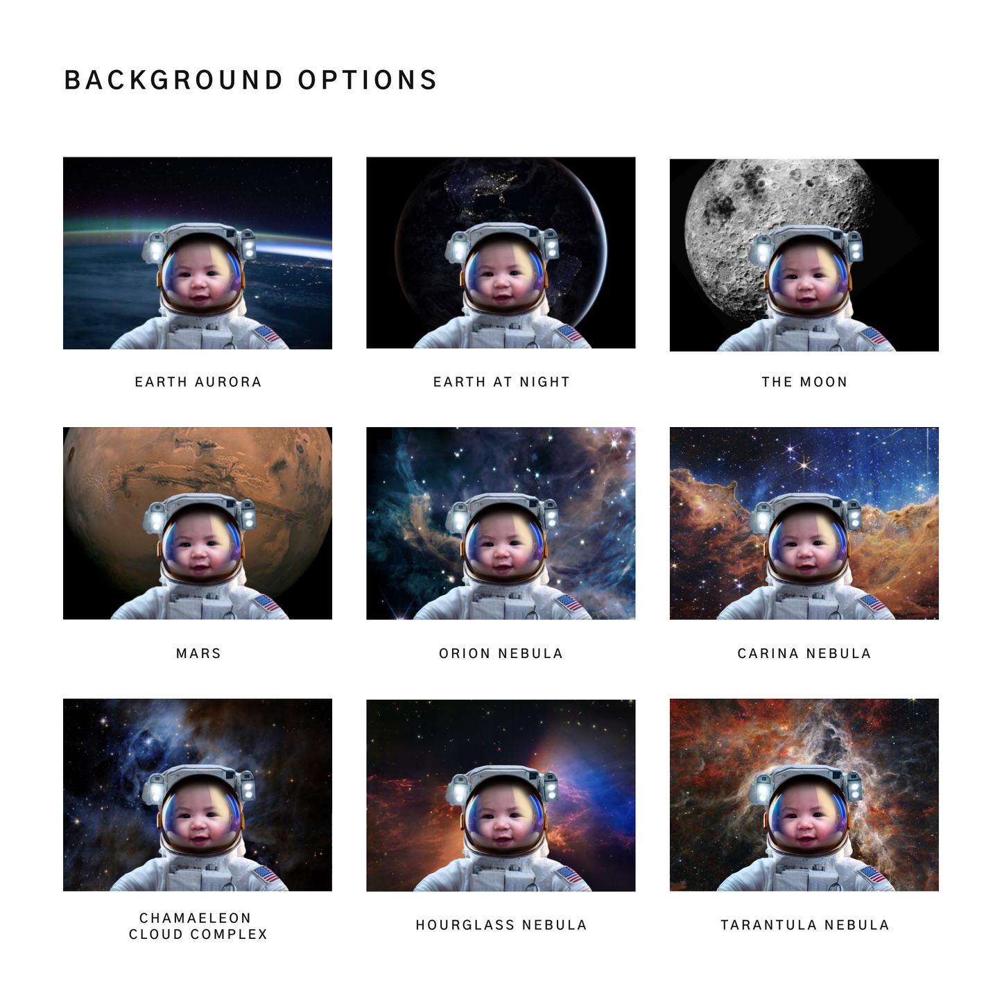 Spacekid Dream Portrait - personalized puzzle