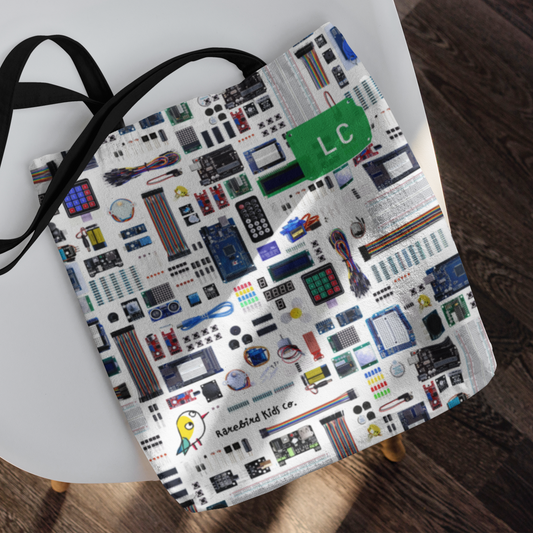 Maker's Medley - tote bag for STEM inspiration (3 sizes)