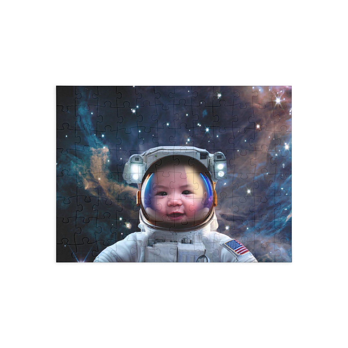 Spacekid Dream Portrait - personalized puzzle